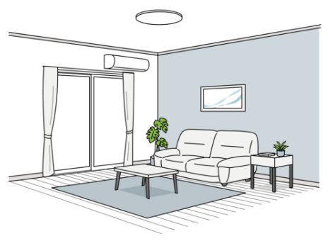 空室対策イラスト