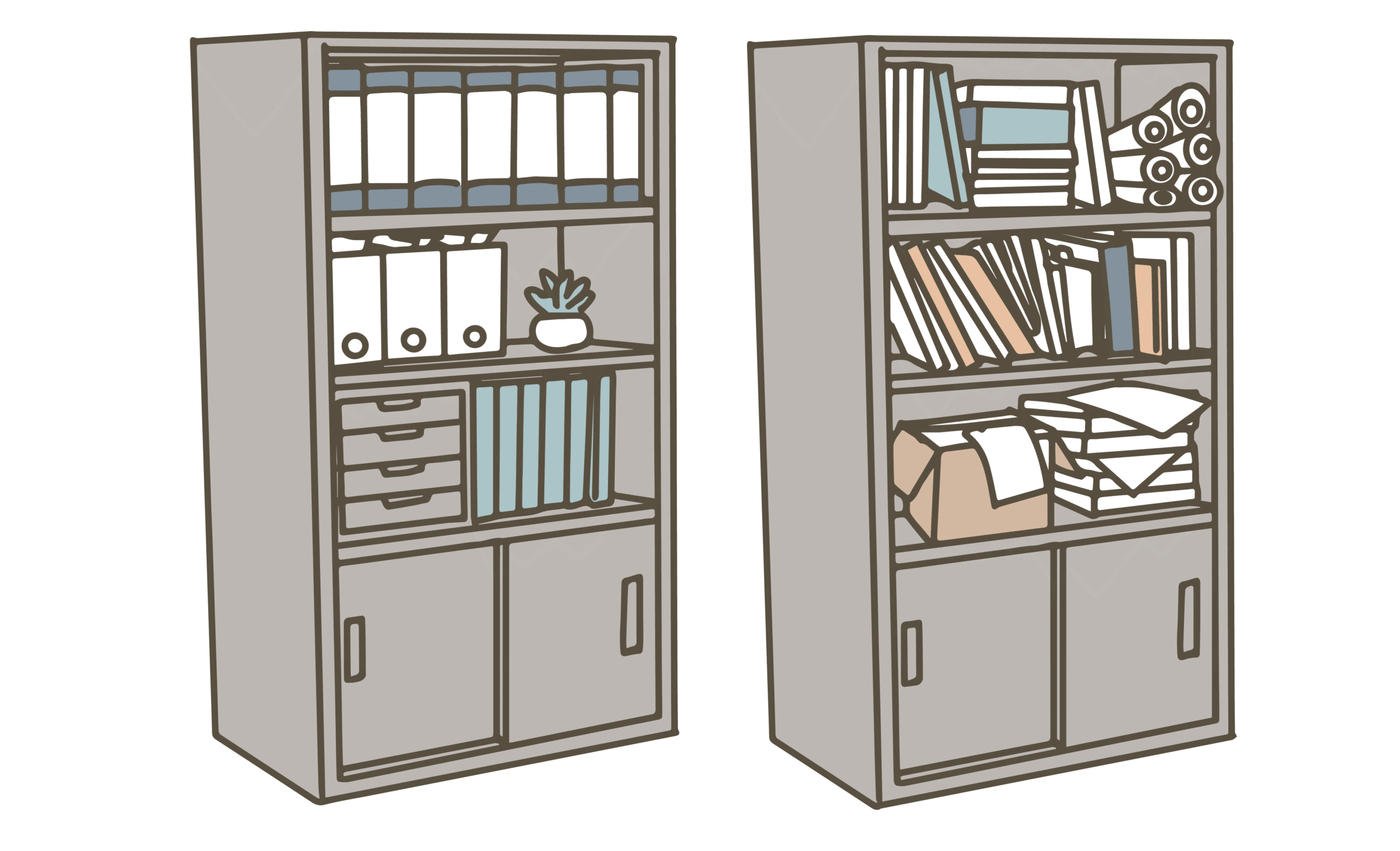 収納も整理整頓